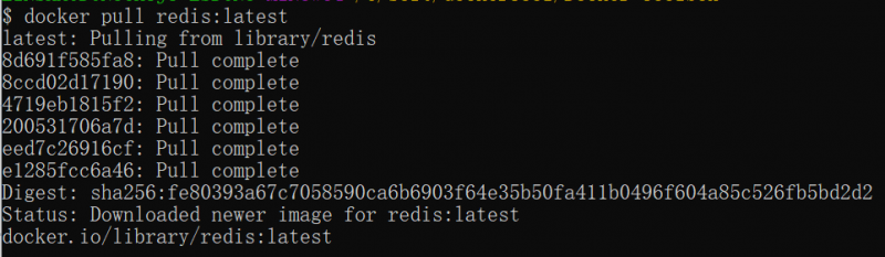 Docker：安装Redis：拉取指定版本镜像.png