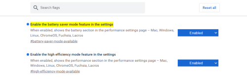 Chrome flags：开启内存、电量节省模式.png