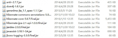 Hibernate：JAR包：Hibernate依赖包.png