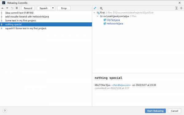 IDEA：Git：“Edit the history of the current branch”.png